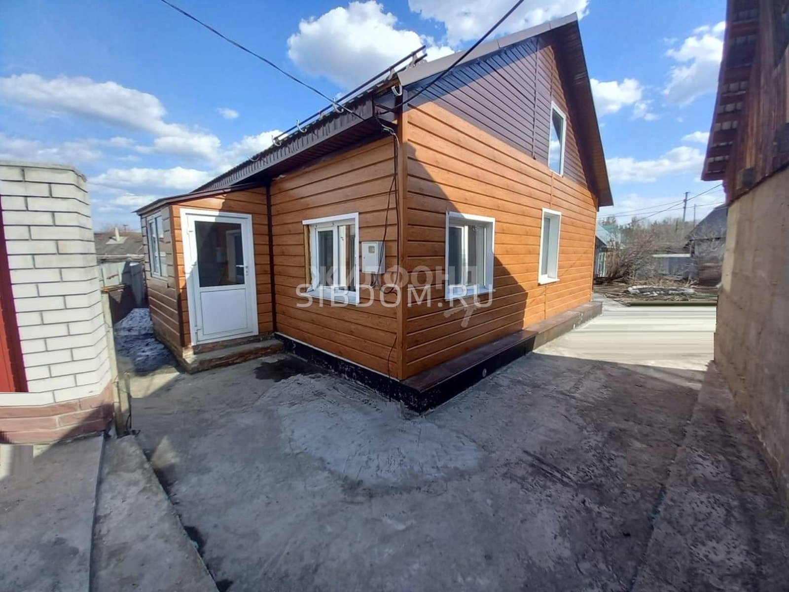 Продам дом Индустриальный Барнаул, 10 соток, 104.3 кв.м монолитный -  СИБДОМ, объявление 189216