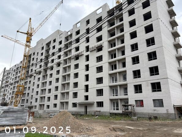 Ход строительства 1 сентября 2025
