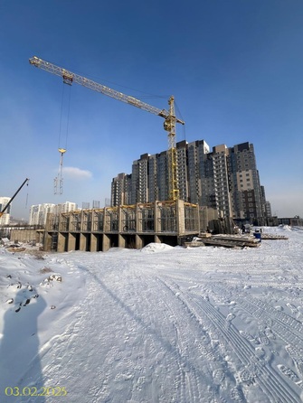 Ход строительства 3 февраля 2025