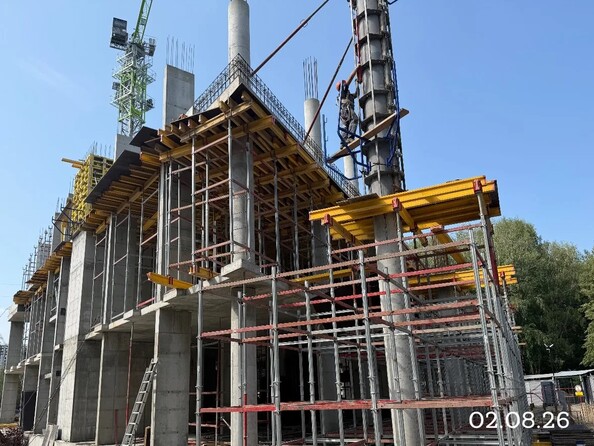 Ход строительства 4 августа 2026