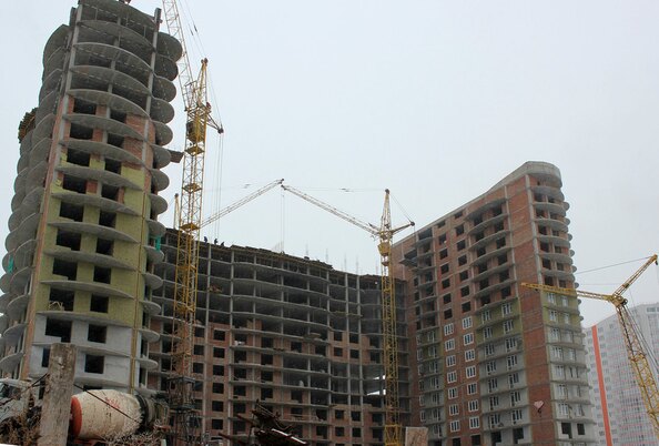 Ход строительства декабрь 2012