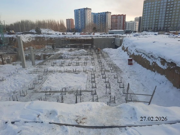 Ход строительства 27 февраля 2026