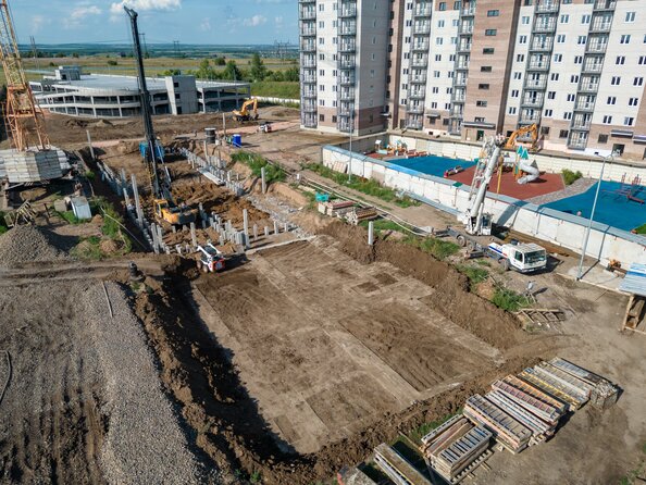 Ход строительства 9 сентября 2025