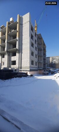 Ход строительства 25 февраля 2026