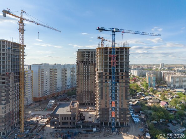 Ход строительства 1 июня 2026