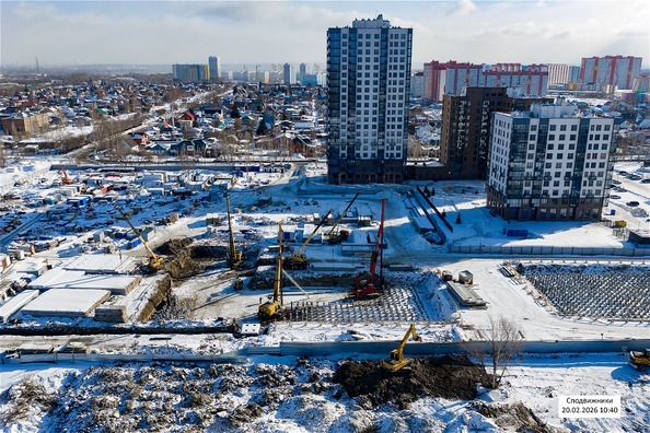 Ход строительства 26 февраля 2026