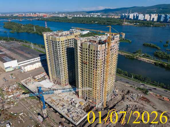 Ход строительства 1 июля 2026