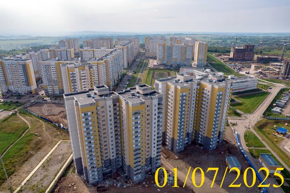 Ход строительства 1 июля 2025