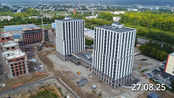 Ход строительства 27 августа 2025