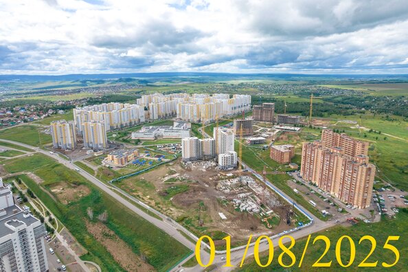 Ход строительства 1 августа 2025