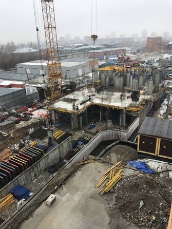 Ход строительства 4 апреля 2022