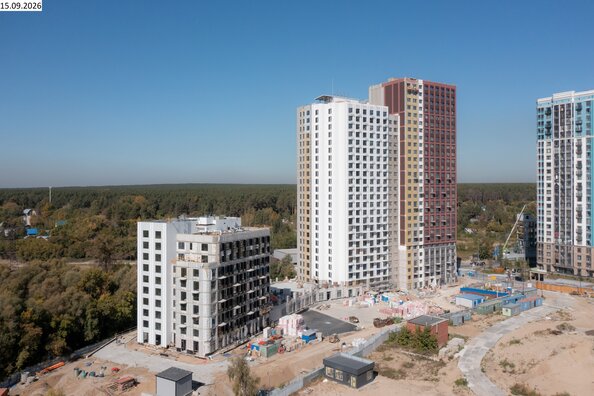 Ход строительства 15 сентября 2026