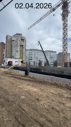 Ход строительства 2 апреля 2026