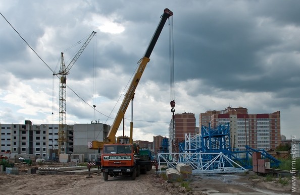 Ход строительства 11 августа 2011