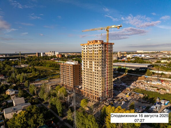 Ход строительства 21 августа 2025