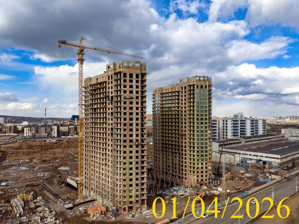 Ход строительства 1 апреля 2026