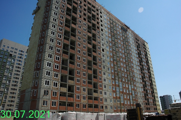 Ход строительства 30 июля 2021