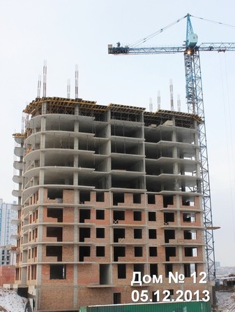Ход строительства декабрь 2013