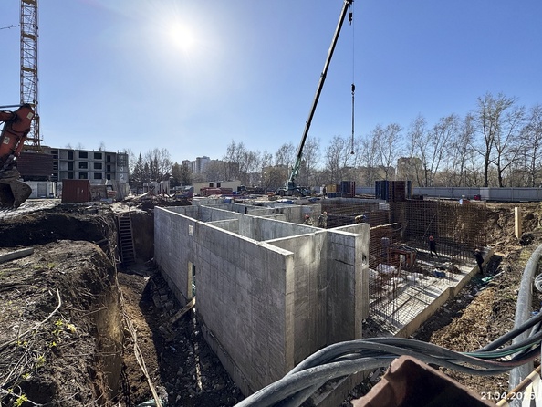 Ход строительства 21 апреля 2025