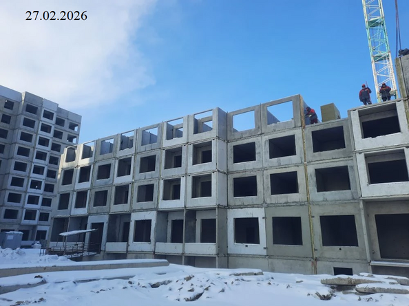 Ход строительства 27 февраля 2026