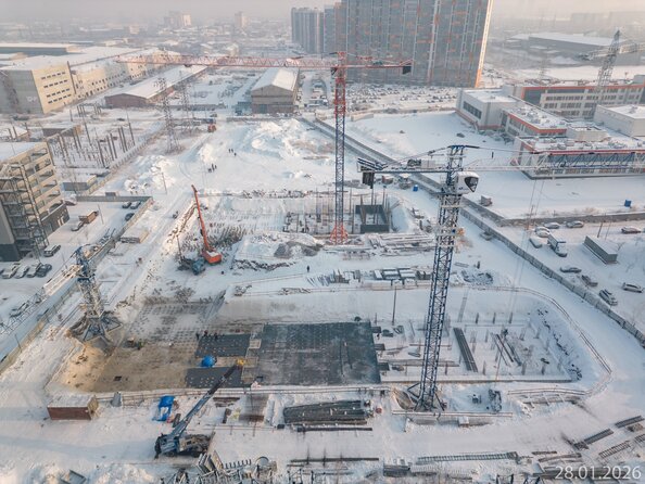 Ход строительства 28 января 2026