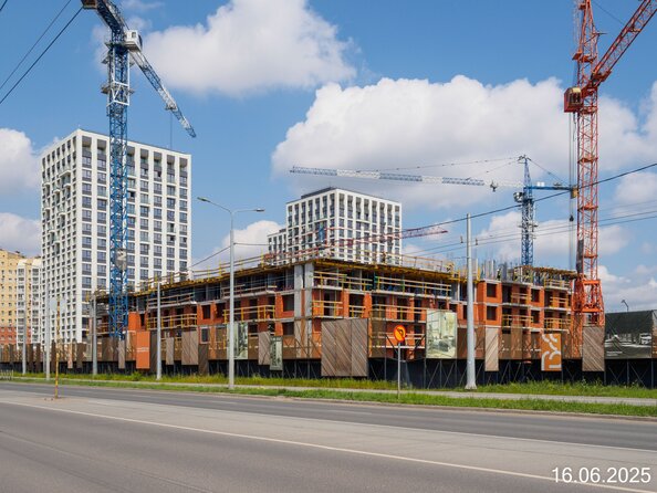 Ход строительства 16 июня 2025