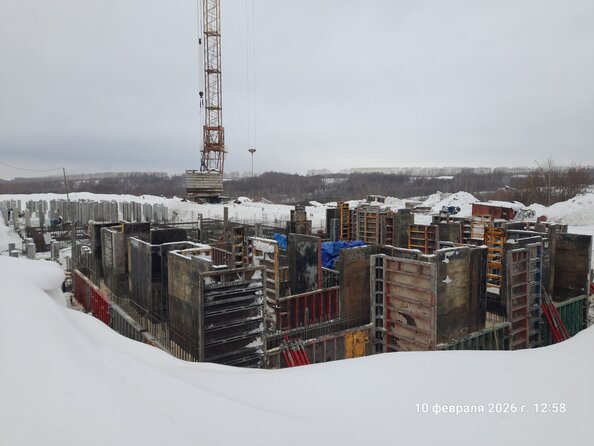 Ход строительства 10 февраля 2026