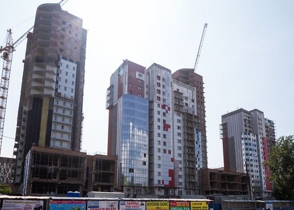 Ход строительства август 2014