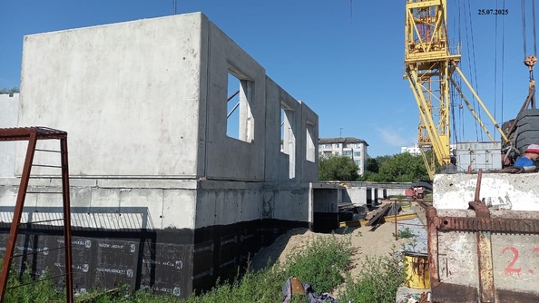 Ход строительства 25 июля 2025