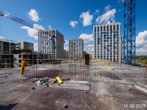 Ход строительства 16 августа 2025