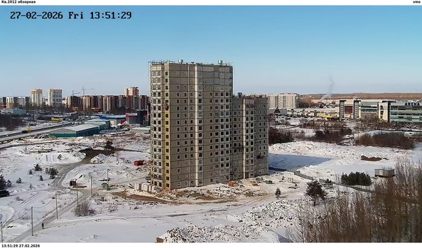 Ход строительства 27 февраля 2026
