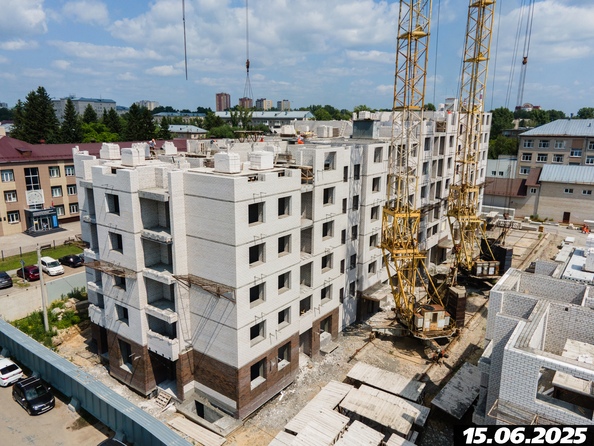 Ход строительства 15 июня 2025
