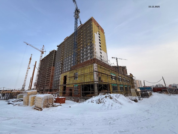 Ход строительства 19 декабря 2025
