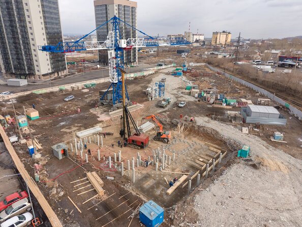 Ход строительства 25 марта 2026