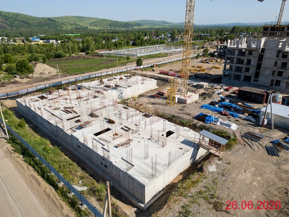 Ход строительства 6 июля 2026