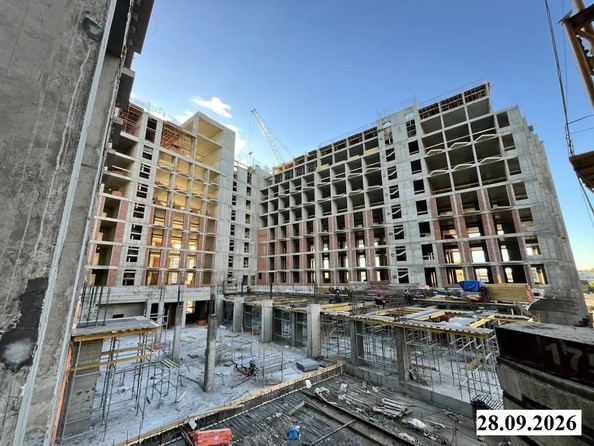 Ход строительства 29 сентября 2026