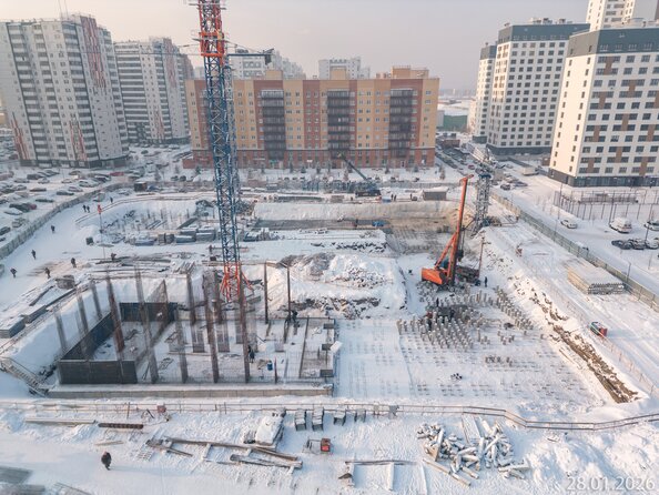 Ход строительства 28 января 2026