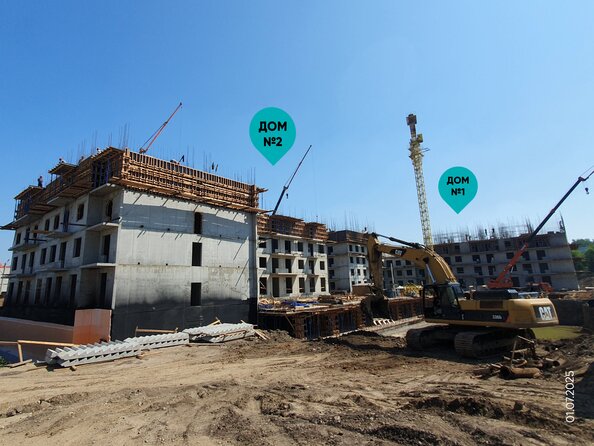 Ход строительства 4 июля 2025