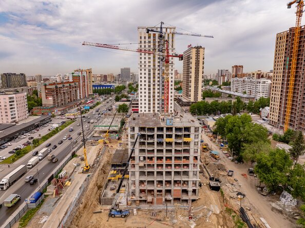 Ход строительства 8 июня 2025