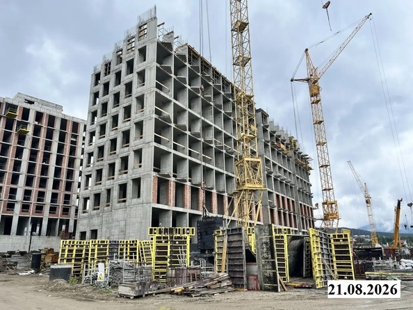 Ход строительства 21 августа 2026
