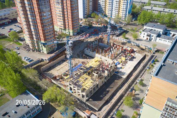 Ход строительства 21 мая 2026