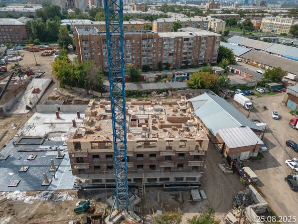 Ход строительства 3 сентября 2025