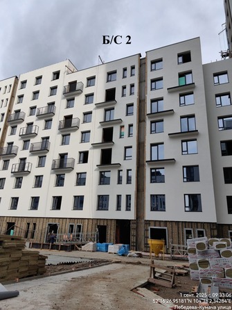 Ход строительства 1 сентября 2025