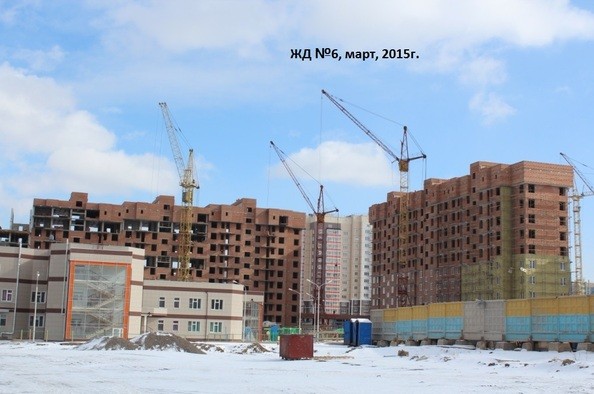 Ход строительства Март 2015