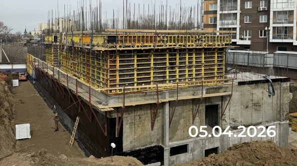 Ход строительства 6 апреля 2026