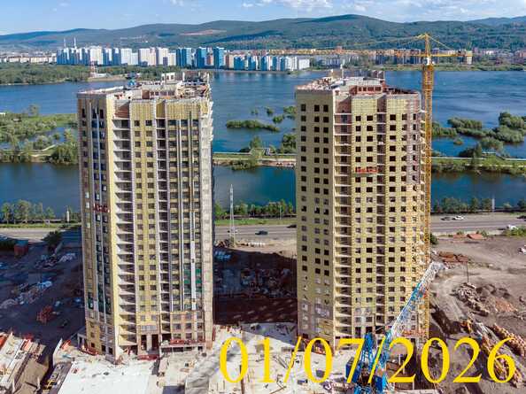 Ход строительства 1 июля 2026