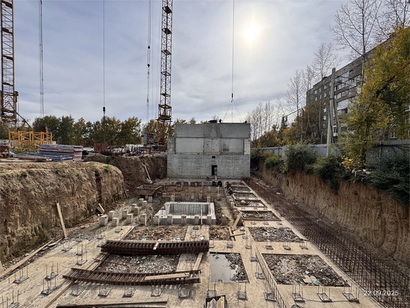 Ход строительства 22 сентября 2025