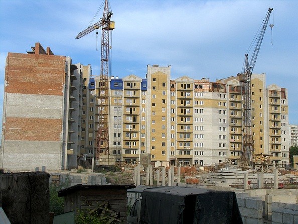 Ход строительства июль 2009
