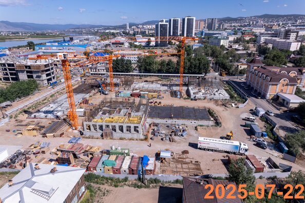 Ход строительства 22 июля 2025