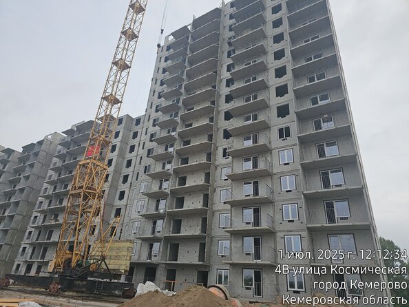 Ход строительства 1 июля 2025